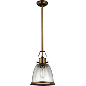 Loops E27 75W Aged Brass Pendant - Ceiling Light Loops E27 75W Aged Brass Pendant - Ceiling Light