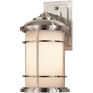 Loops Outdoor Wall Light Brushed Steel LED E27 60W - Wall Light Loops Outdoor Wall Light Brushed Steel LED E27 60W - Wall Light