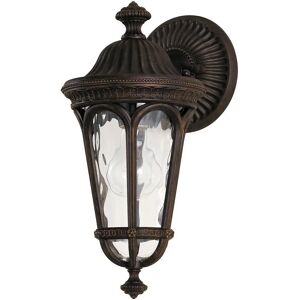 Loops Walnut Outdoor Wall Light - E27 100W - IP44 Loops Walnut Outdoor Wall Light - E27 100W - IP44
