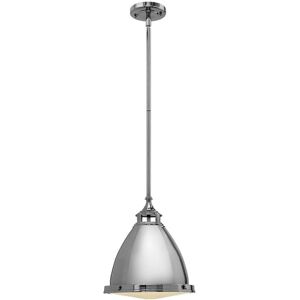 Loops Ed01157 - Pendant Light - Polished Nickel - 1 Bulb - 100W Loops Ed01157 - Pendant Light - Polished Nickel - 1 Bulb - 100W