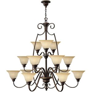 Loops 15 Bulb Chandelier Antique Bronze - Chandelier Loops 15 Bulb Chandelier Antique Bronze - Chandelier