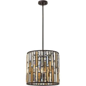 Loops E14 60W Vintage Bronze Pendant Light - Pendant Loops E14 60W Vintage Bronze Pendant Light - Pendant