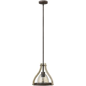 Loops 1 Bulb Ceiling Pendant Light Fitting Iron Rust LED E27 60W - Pendant Loops 1 Bulb Ceiling Pendant Light Fitting Iron Rust LED E27 60W - Pendant