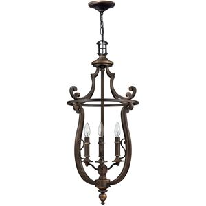 Loops 4 Bulb Chandelier - Olde Bronze - Interior Light Loops 4 Bulb Chandelier - Olde Bronze - Interior Light