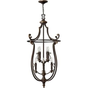 Loops 8 Bulb Chandelier Olde Bronze LED E14 60W - Chandelier Loops 8 Bulb Chandelier Olde Bronze LED E14 60W - Chandelier