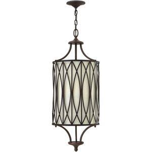 Loops Victorian Bronze 3-Light Pendant - Pendant Light Loops Victorian Bronze 3-Light Pendant - Pendant Light