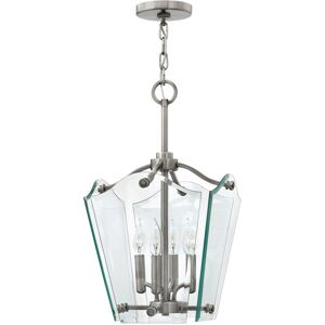 Loops 4 Bulb Ceiling Pendant Light Fitting Polished Antique Nickel LED E14 60W - Pendant Loops 4 Bulb Ceiling Pendant Light Fitting Polished Antique Nickel LED E14 60W - Pendant