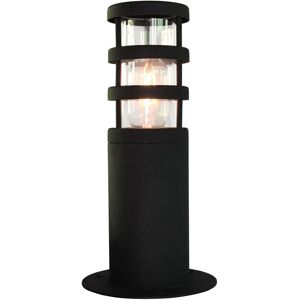 Loops Outdoor IP44 Pedestal - Stainless Steel Black E27 60W Loops Outdoor IP44 Pedestal - Stainless Steel Black E27 60W