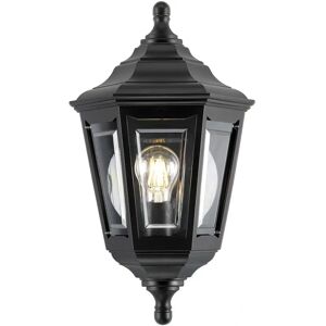 Loops Outdoor IP44 1 Bulb Flush Light Low Ceiling Black LED E27 - Flush Light Loops Outdoor IP44 1 Bulb Flush Light Low Ceiling Black LED E27 - Flush Light