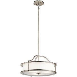 Loops 3 Bulb Ceiling Pendant Light Classic Pewter LED E27 - Pendant Loops 3 Bulb Ceiling Pendant Light Classic Pewter LED E27 - Pendant
