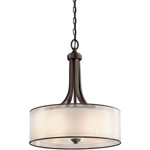 Loops 4 - Mission Bronze - Metallic Frosted - Pendant Light Loops 4 - Mission Bronze - Metallic Frosted - Pendant Light