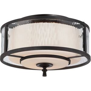 Loops 2 Bulb Flush Light Dark Cherry LED E27 - Flush Light Loops 2 Bulb Flush Light Dark Cherry LED E27 - Flush Light