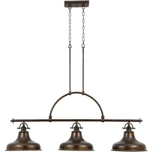 Loops 1 Bulb Ceiling Pendant Light Fitting Palladian Bronze LED E27 100W - Pendant Loops 1 Bulb Ceiling Pendant Light Fitting Palladian Bronze LED E27 100W - Pendant