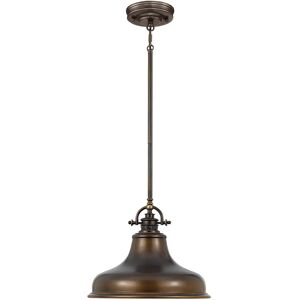 Loops Palladian Bronze LED Pendant Light - Pendant Loops Palladian Bronze LED Pendant Light - Pendant