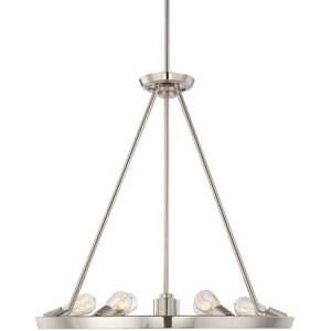 Loops 6 Bulb Chandelier Hanging Pendant Light - Interior Lighting Loops 6 Bulb Chandelier Hanging Pendant Light - Interior Lighting