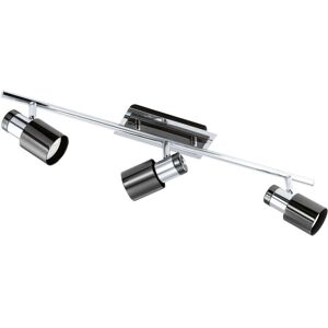 Loops Model g00014 - 3 Spot Ceiling Light, Nickel Black, GU10, 3x5W Loops Model g00014 - 3 Spot Ceiling Light, Nickel Black, GU10, 3x5W