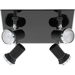 Loops Black Chrome GU10 Ceiling Light - Ceiling Light Loops Black Chrome GU10 Ceiling Light - Ceiling Light