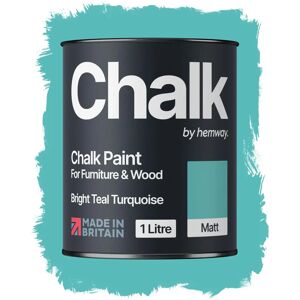 Hemway - Bright Teal Turquoise - Chalk Paint - Paint Hemway - Bright Teal Turquoise - Chalk Paint - Paint
