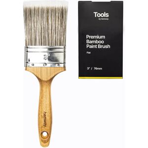 Hemway - Premium Bamboo Paint Brush - 3 Inch - Paint Brush Hemway - Premium Bamboo Paint Brush - 3 Inch - Paint Brush