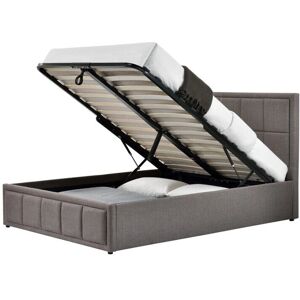 Birlea Hannover Grey King Ottoman Bed - Storage, Modern Style Birlea Hannover Grey King Ottoman Bed - Storage, Modern Style