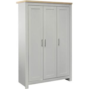 Birlea Highgate Grey Oak 3 Door Wardrobe Birlea Highgate Grey Oak 3 Door Wardrobe