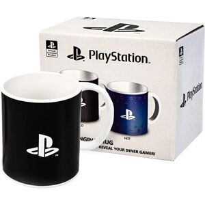 Vanilla Underground PlayStation Womens Heat Changing Mug Black Logo - One Size Vanilla Underground PlayStation Womens Heat Changing Mug Black Logo - One Size