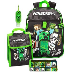 Ensemble Sac à Dos Minecraft - Noir 4 pièces - Publicité Ensemble Sac à Dos Minecraft - Noir 4 pièces - Publicité
