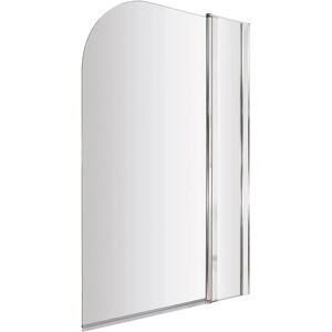 Balterley Chrome 6mm Toughened Safety Glass Shower Bath Screen - Bath Screen Balterley Chrome 6mm Toughened Safety Glass Shower Bath Screen - Bath Screen