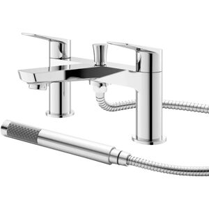 Hudson Reed Drift Bath Shower Mixer Tap - Chrome Hudson Reed Drift Bath Shower Mixer Tap - Chrome