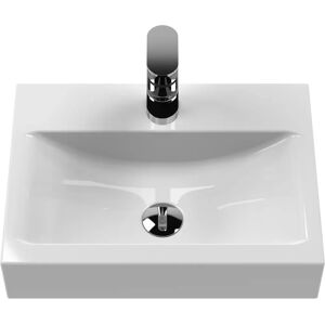 Balterley Model 460mm Rectangular Ceramic Countertop Basin - 1 Tap Hole Balterley Model 460mm Rectangular Ceramic Countertop Basin - 1 Tap Hole