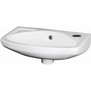 Balterley Wall Hung Oval Ceramic Basin - 450mm - Basin Balterley Wall Hung Oval Ceramic Basin - 450mm - Basin