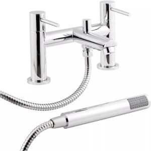 Balterley - Deck Mounted Round Bath Shower Mixer Tap - Chrome Balterley - Deck Mounted Round Bath Shower Mixer Tap - Chrome