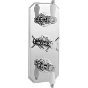 Balterley Balterley Triple Thermostatic Shower Valve - Chrome - Shower Valve Balterley Balterley Triple Thermostatic Shower Valve - Chrome - Shower Valve