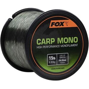 Fox Carp Mono - 15Lb 0,33mm x 1000m - Rybářská šňůra Fox Carp Mono - 15Lb 0,33mm x 1000m - Rybářská šňůra