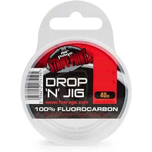 Fox Rage Drop N Jig Fluorocarbon - 2.57kg / 0.18mm - Fishing Line Fox Rage Drop N Jig Fluorocarbon - 2.57kg / 0.18mm - Fishing Line