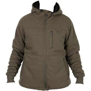 Fox 2XL Green Sherpa Full Zip Sweatshirt - Sweater Fox 2XL Green Sherpa Full Zip Sweatshirt - Sweater