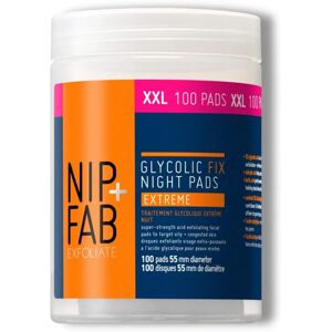 NIP+FAB Glycolic Fix Night Extreme XXL Pads - 100 Pads NIP+FAB Glycolic Fix Night Extreme XXL Pads - 100 Pads