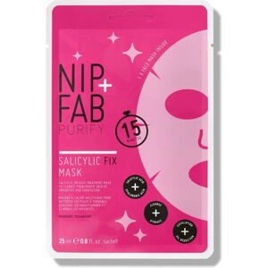 Nip+Fab Salicylic Acid Sheet Mask - Face Mask for Acne-Prone Skin Nip+Fab Salicylic Acid Sheet Mask - Face Mask for Acne-Prone Skin