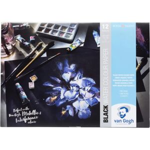 Papier aquarelle noir Van Gogh - A4 - 12 feuilles - Publicité Papier aquarelle noir Van Gogh - A4 - 12 feuilles - Publicité
