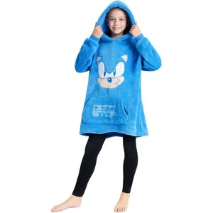 Sonic the Hedgehog Blue Oversized Hooded Poncho - Hooded Poncho Sonic the Hedgehog Blue Oversized Hooded Poncho - Hooded Poncho