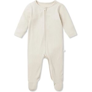 MORI Baby Clever Zip Ribbed Sleepsuit - baby sleepsuit MORI Baby Clever Zip Ribbed Sleepsuit - baby sleepsuit