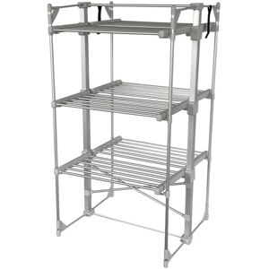 Oypla - 3 Tier Heated Clothes Horse - Clothes Airer Oypla - 3 Tier Heated Clothes Horse - Clothes Airer