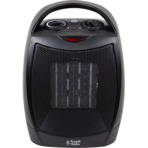 Russell Hobbs RHFH1006B Black 1.5kW Portable Upright Ceramic Fan Heater with 2 Heat Settings & Overheat Protection, 15m2 Room Size, 2 Year Guaran Russell Hobbs RHFH1006B Black 1.5kW Portable Upright Ceramic Fan Heater with 2 Heat Settings & Overheat Protection, 15m2 Room Size, 2 Year Guaran