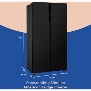 Russell Hobbs RH90AFF201B - Black - Fridge-Freezer Russell Hobbs RH90AFF201B - Black - Fridge-Freezer