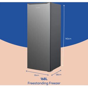 Russell Hobbs RH143FZ552E1SS - Stainless Steel - Upright freezer Russell Hobbs RH143FZ552E1SS - Stainless Steel - Upright freezer