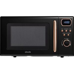 Abode AMD2004BRG - Black with Rose Gold - Solo Microwave Abode AMD2004BRG - Black with Rose Gold - Solo Microwave