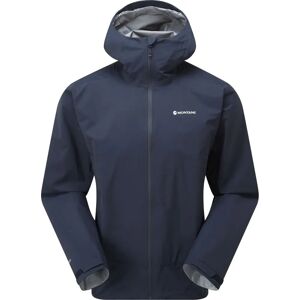 Montane Mens Phase Lite Blue Jacket - Waterproof Mountain Shell Montane Mens Phase Lite Blue Jacket - Waterproof Mountain Shell