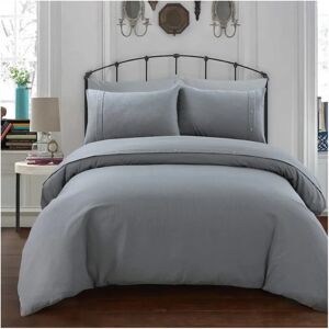 Soft-Touch Duvet Sets - Waffle, Grey, Single - Duvet Sets Soft-Touch Duvet Sets - Waffle, Grey, Single - Duvet Sets