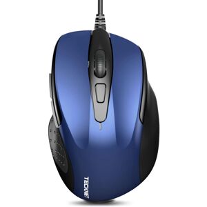 TeckNet - 6400 DPI USB Wired Mouse - 6-Button - Optical TeckNet - 6400 DPI USB Wired Mouse - 6-Button - Optical