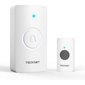 TeckNet - Wireless Doorbell - Bleu - 1000ft - Doorbell - Publicité TeckNet - Wireless Doorbell - Bleu - 1000ft - Doorbell - Publicité